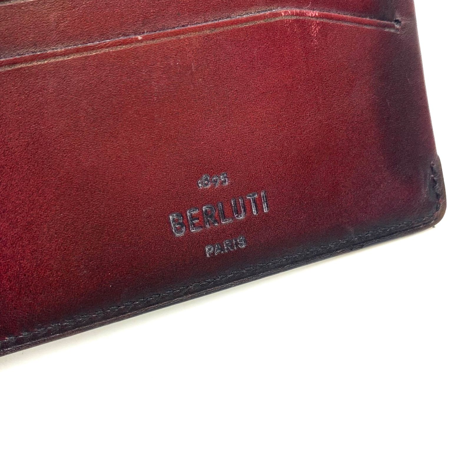 BERLUTI ベルルッティ カリグラフィー スクリットレザー カードケース