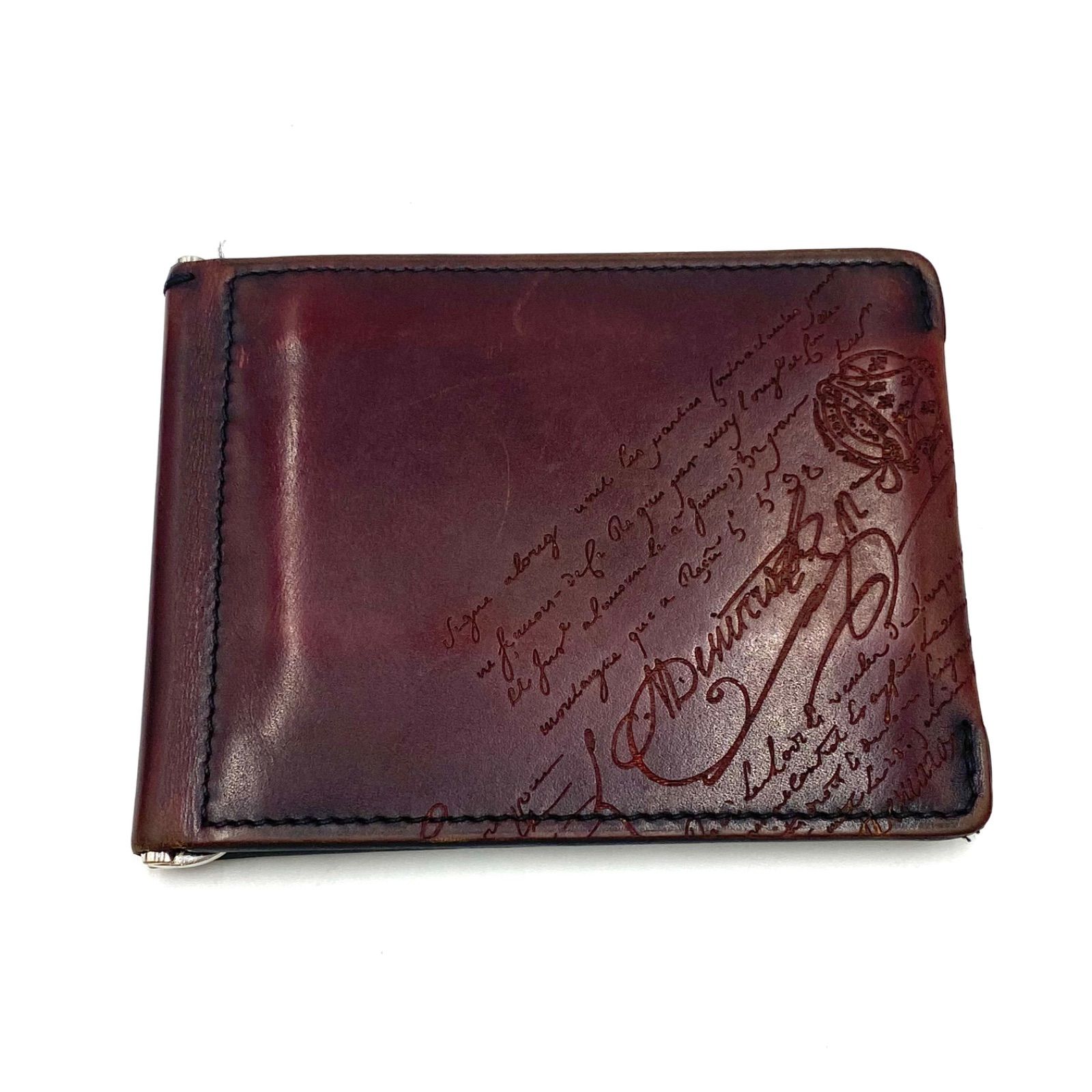 BERLUTI ベルルッティ カリグラフィー スクリットレザー カードケース