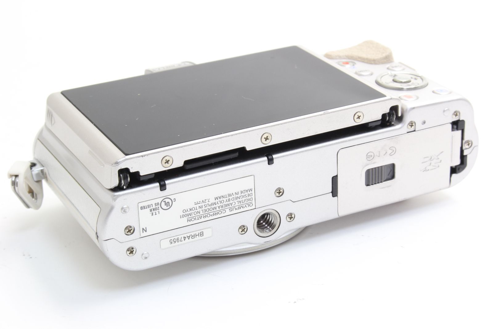 AB+ (良品) OLYMPUS オリンパス PEN E-PL8 ホワイト EZ 14-42mm レンズ
