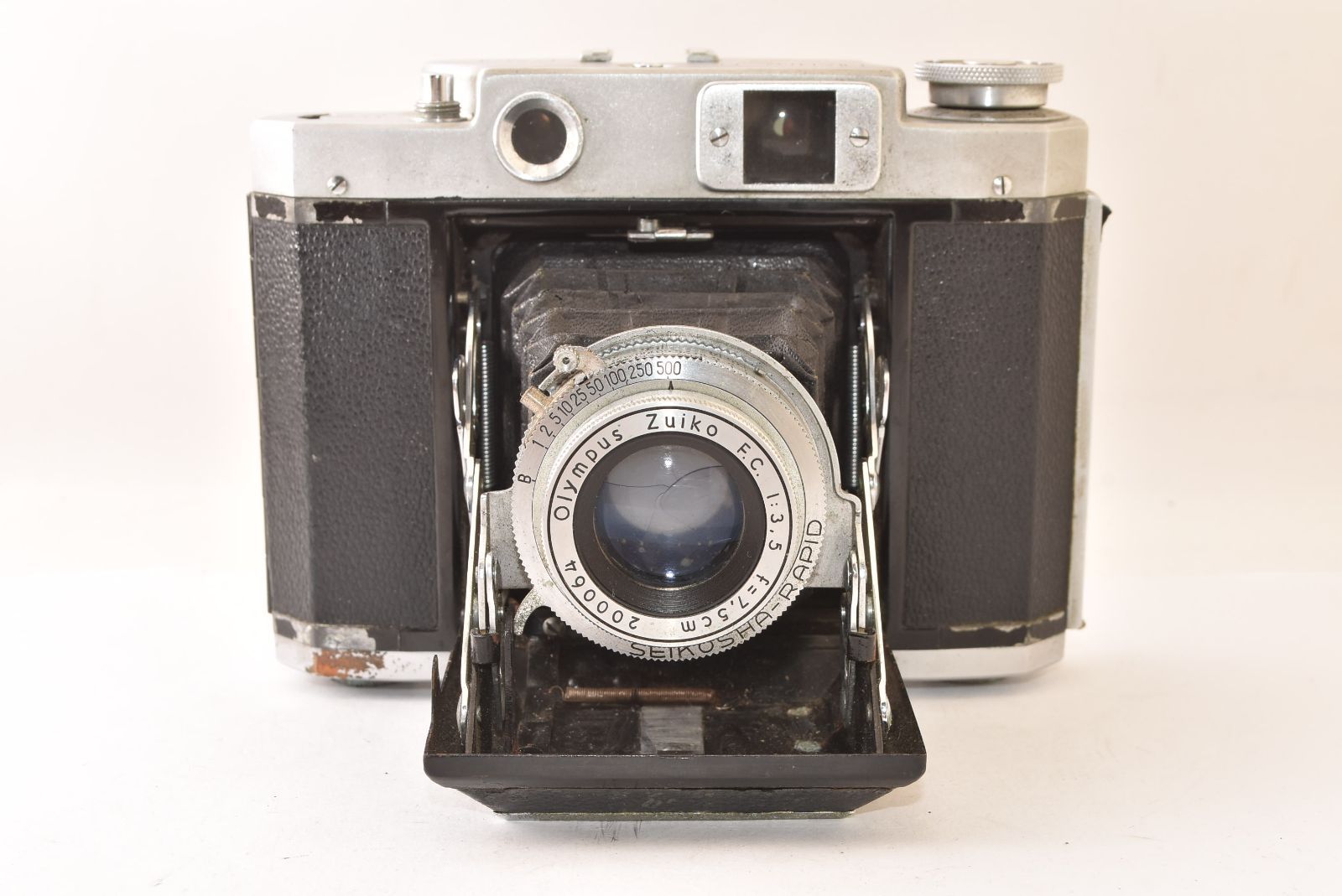 ☆ジャンク品☆ マミヤ MAMIYA-6 蛇腹カメラ Olympus Zuiko F.C. 7.5cm