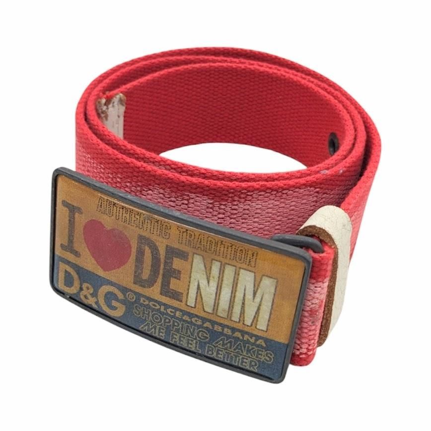 22 D&G DOLCE&GABBANA ドルチェアンドガッバーナ I LOVE DENIM