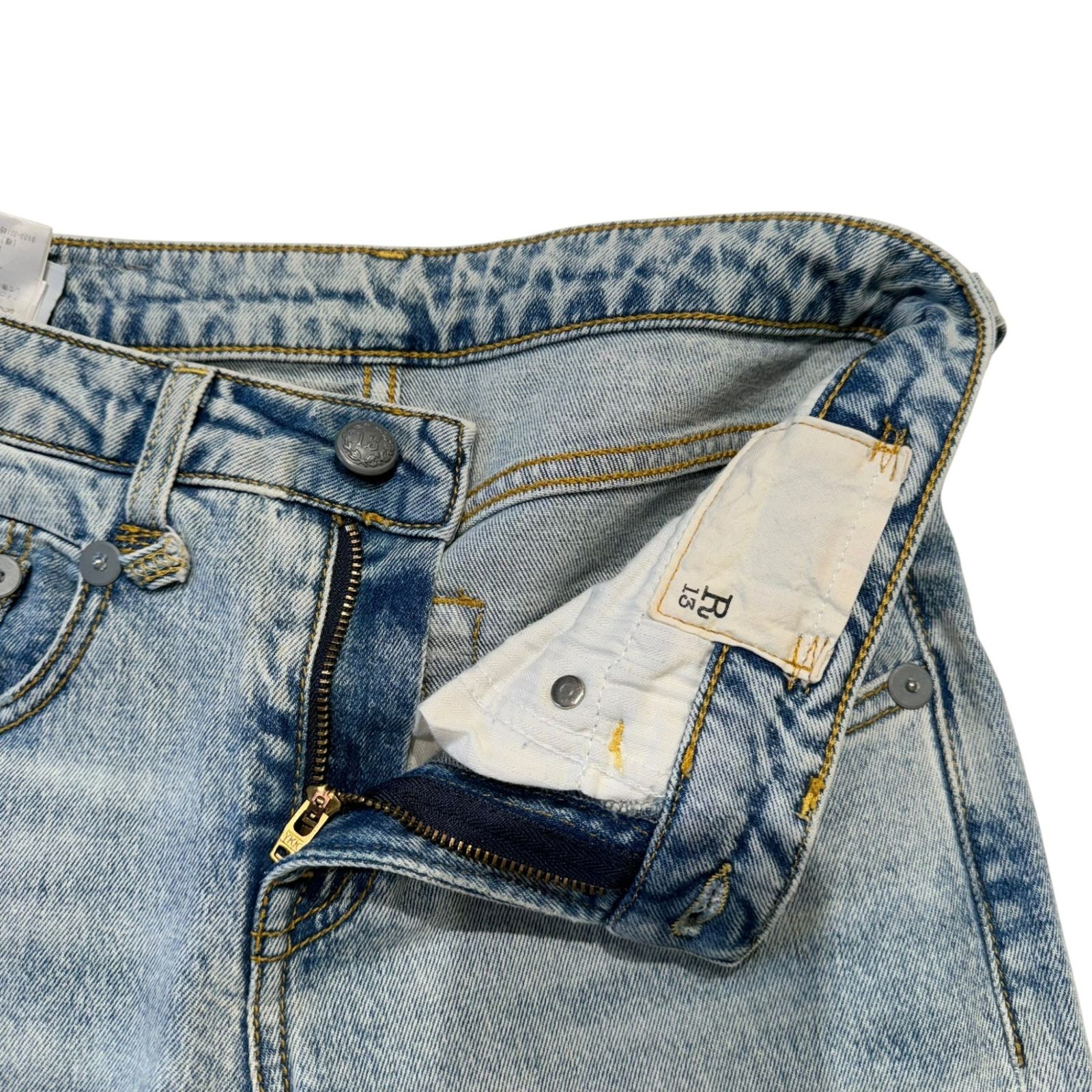 R13 (アールサーティーン) Boy Straight Denim R13W0091-672 ブルー 25 