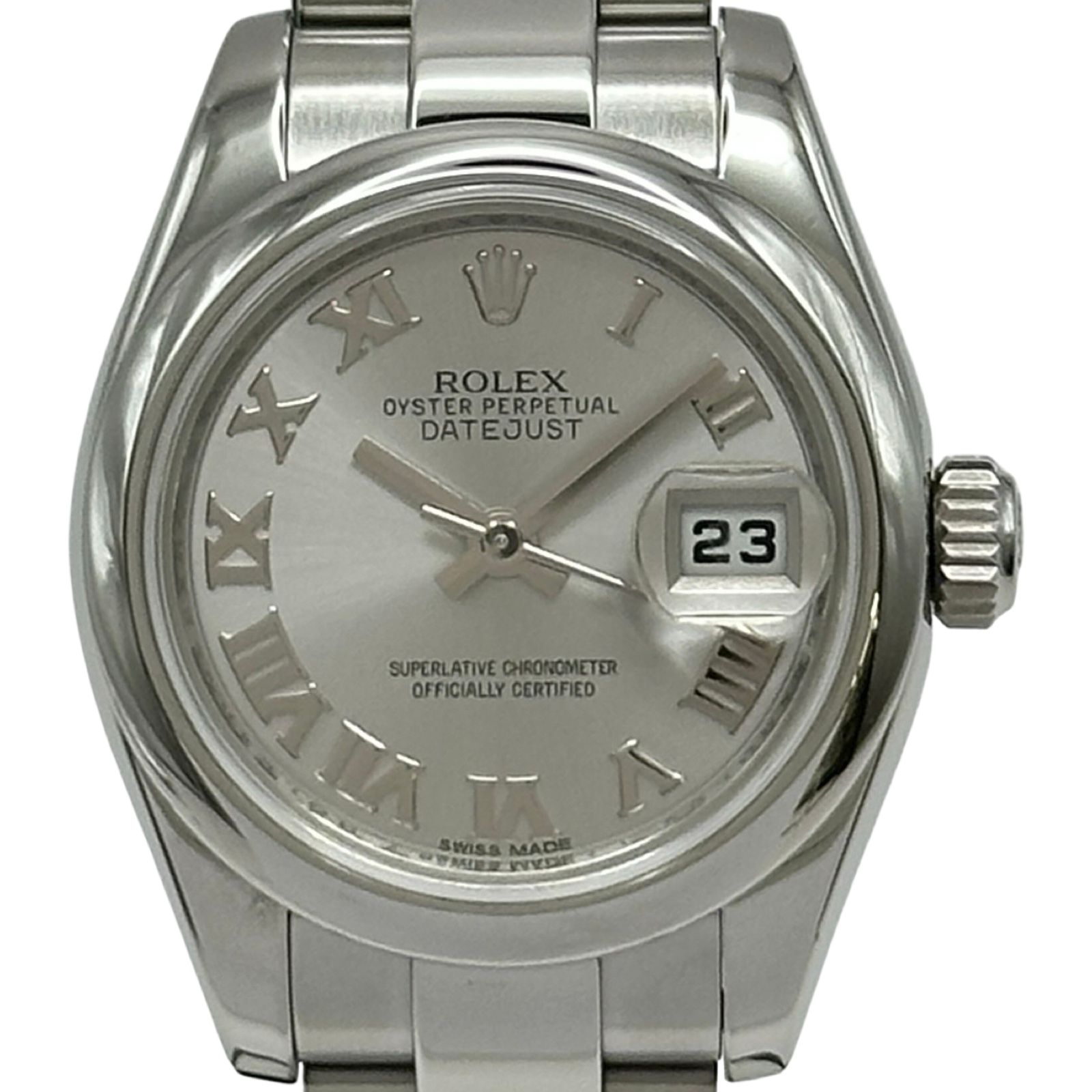ロレックス ROLEX デイトジャスト26 179160 シルバー ステンレス 