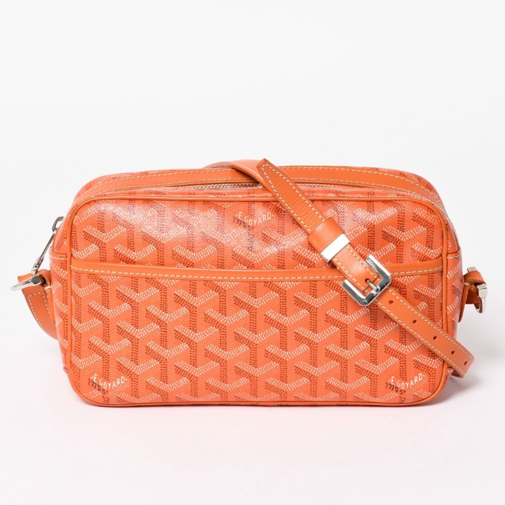 極美品 GOYARD ゴヤール カップヴェールPM ショルダーバッグ オレンジ