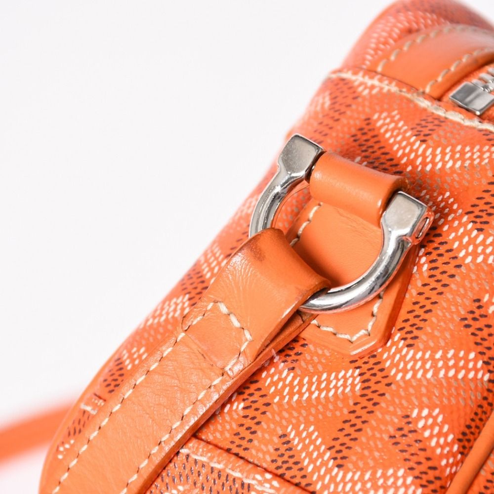 極美品 GOYARD ゴヤール カップヴェールPM ショルダーバッグ オレンジ