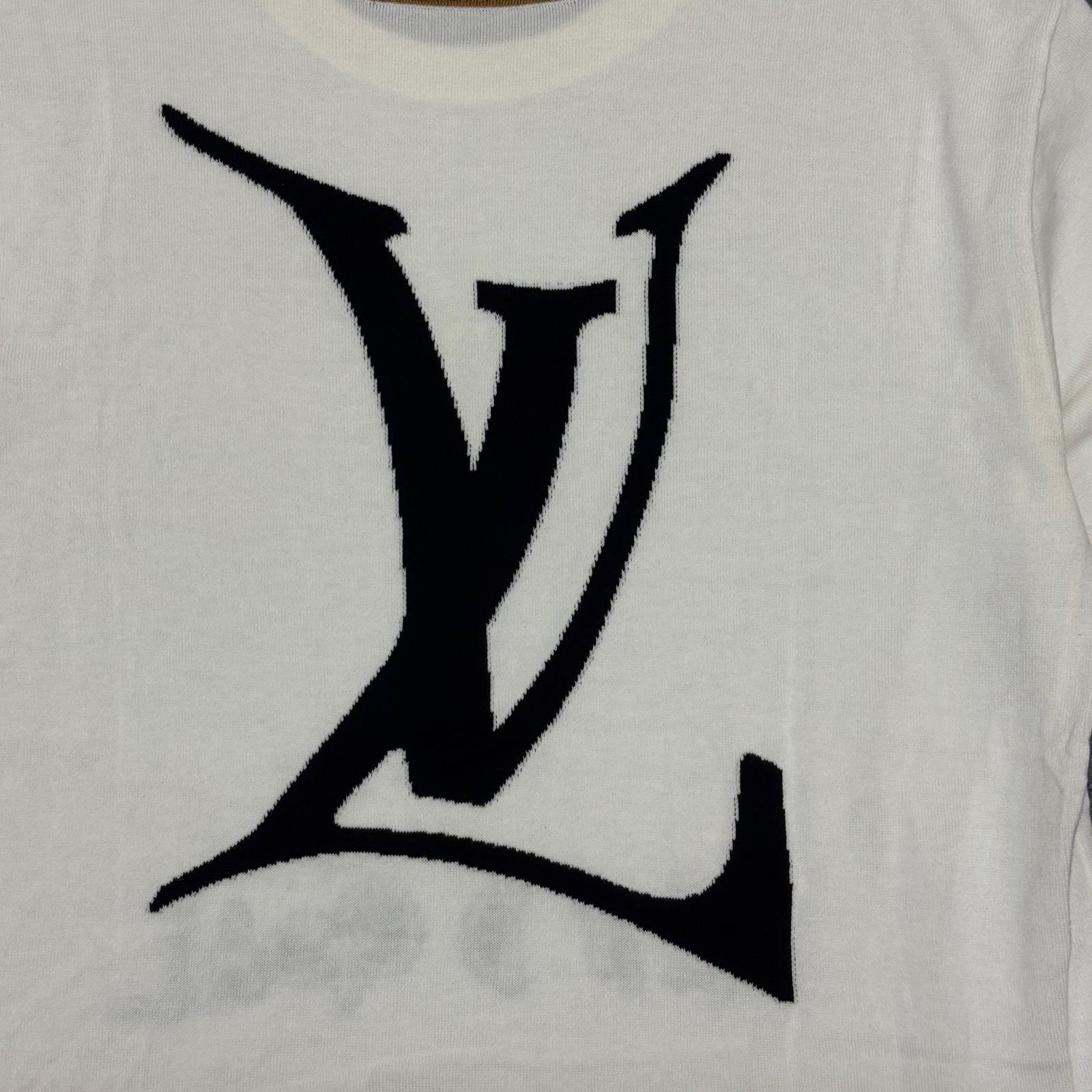 国内正規 LOUIS VUITTON 21AW End Goal Knit Tee エンドゴールニットT 