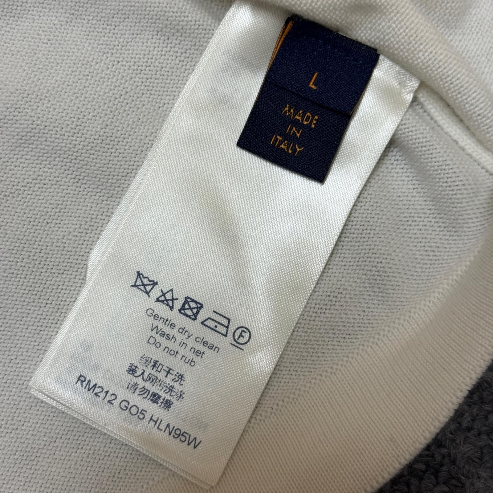 国内正規 LOUIS VUITTON 21AW End Goal Knit Tee エンドゴールニットT 