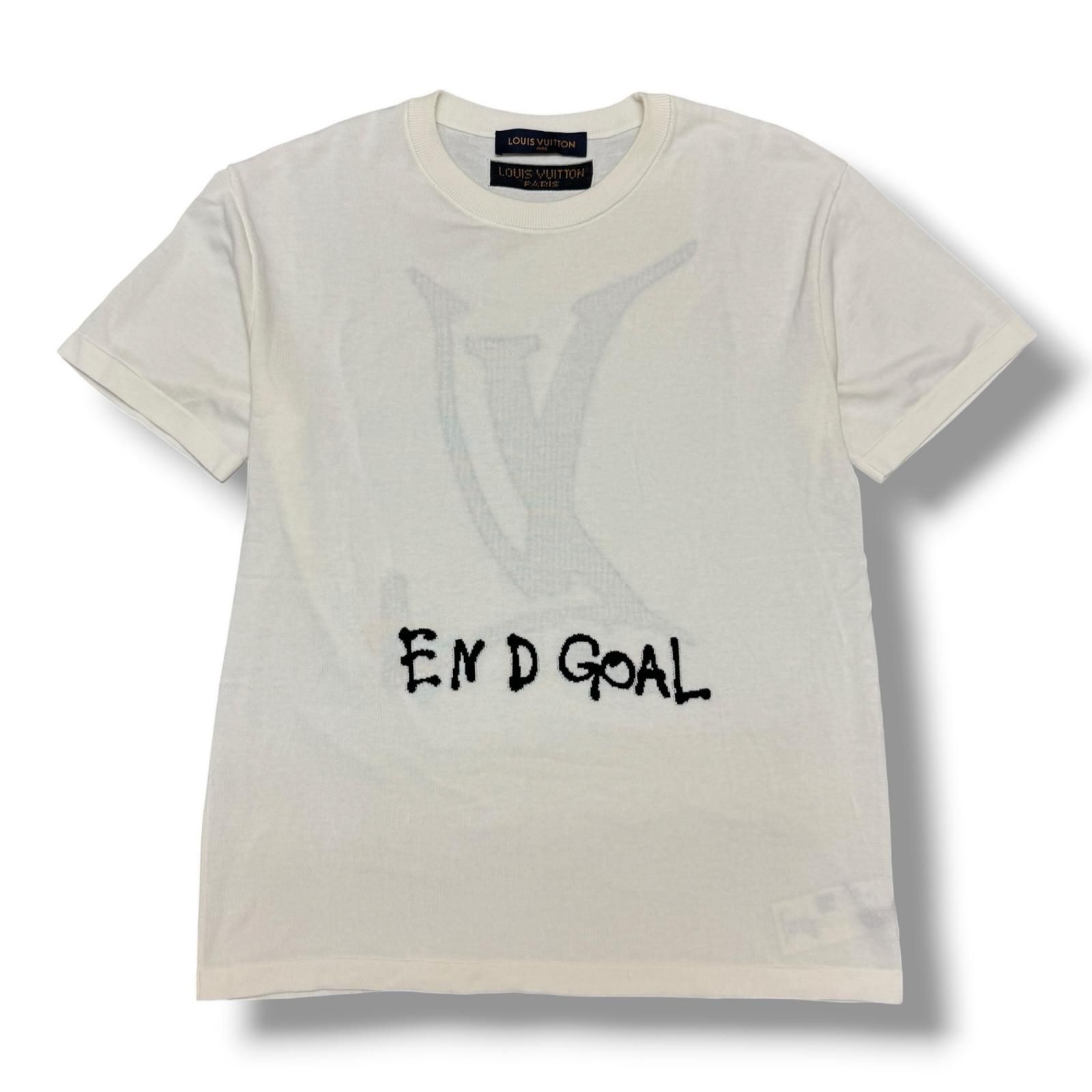国内正規 LOUIS VUITTON 21AW End Goal Knit Tee エンドゴールニットT 