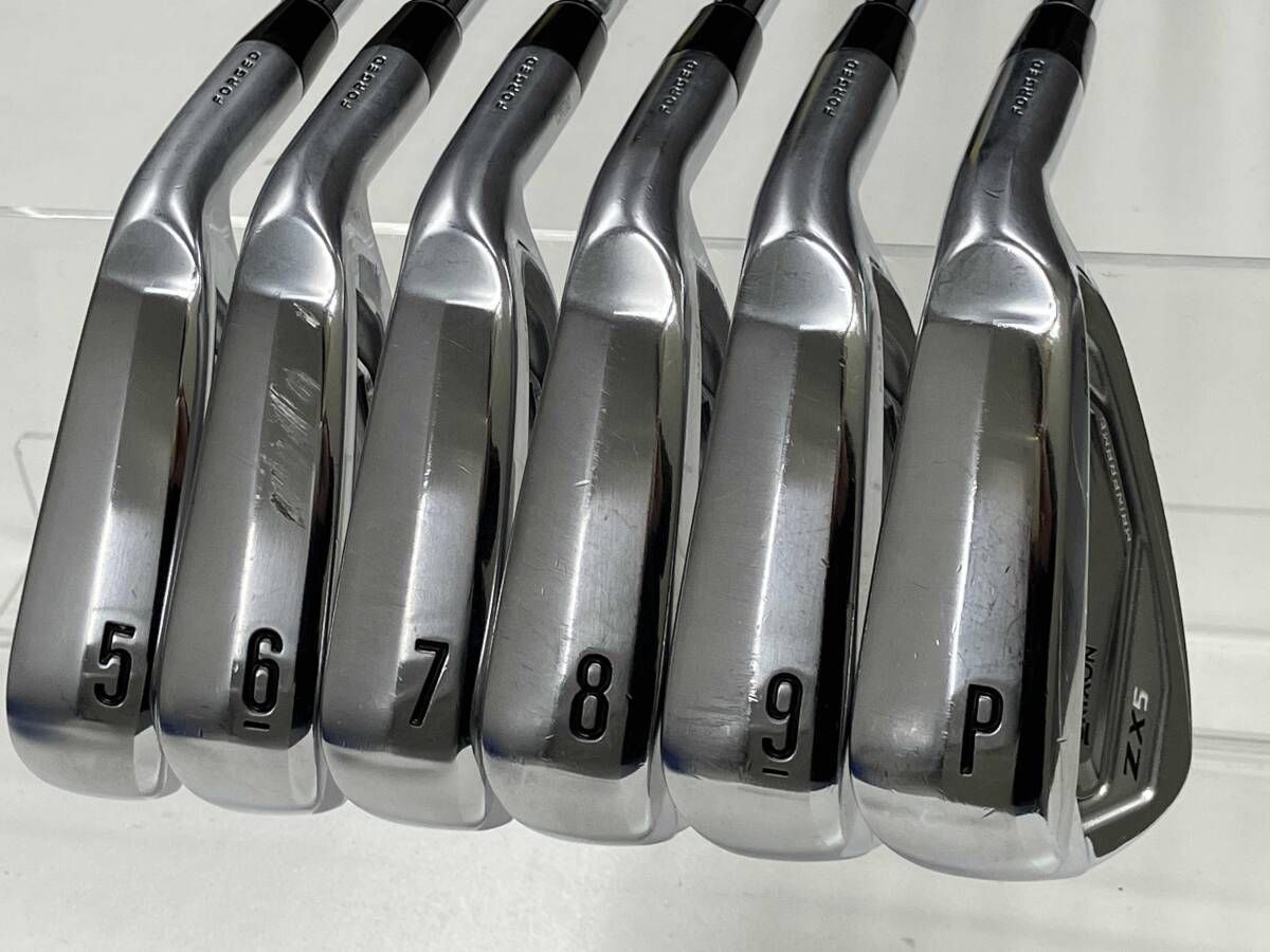DUNLOP SRIXON ZX5 MKⅡ アイアンセット5-9,P 6本セット N.S.PRO