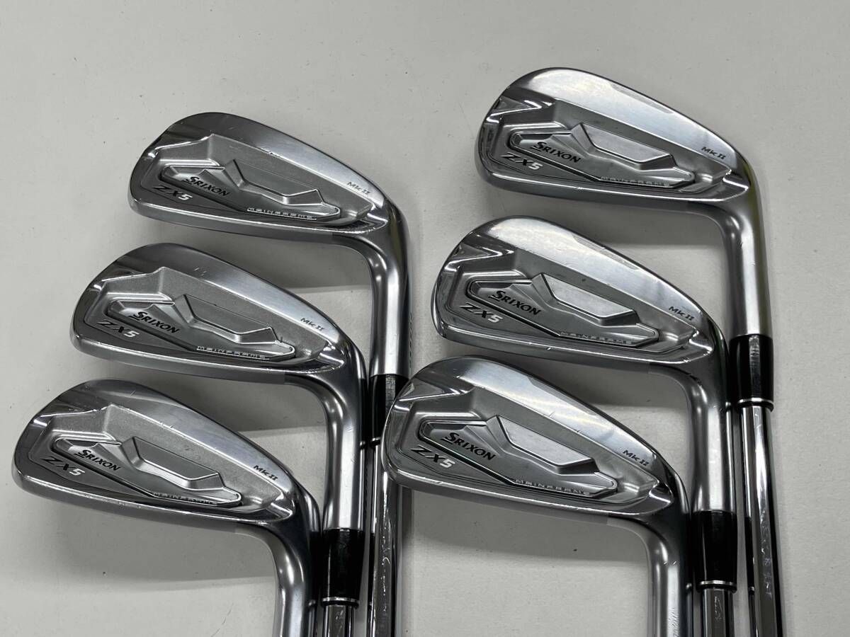 DUNLOP SRIXON ZX5 MKⅡ アイアンセット5-9,P 6本セット N.S.PRO