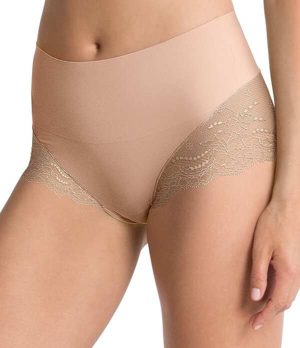 スパンク レディース アンダーウェア ブリーフパンツ レース SPANXsupersmooth Undietectable Lace HiHipster Oat