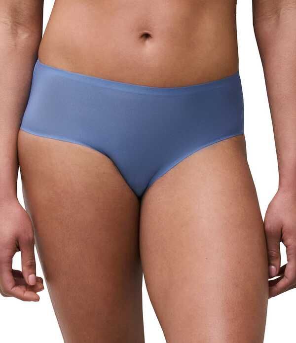 シャントル レディース アンダーウェア パンツ ニット Chantelle Soft Stretch Knit Seamless Hipster Panty Ocean Blue ブルー