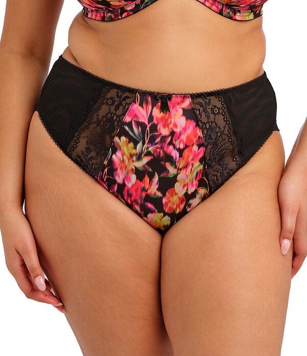 エロミ レディース アンダーウェア パンツ Elomi Morgan High Leg Brief Hot House