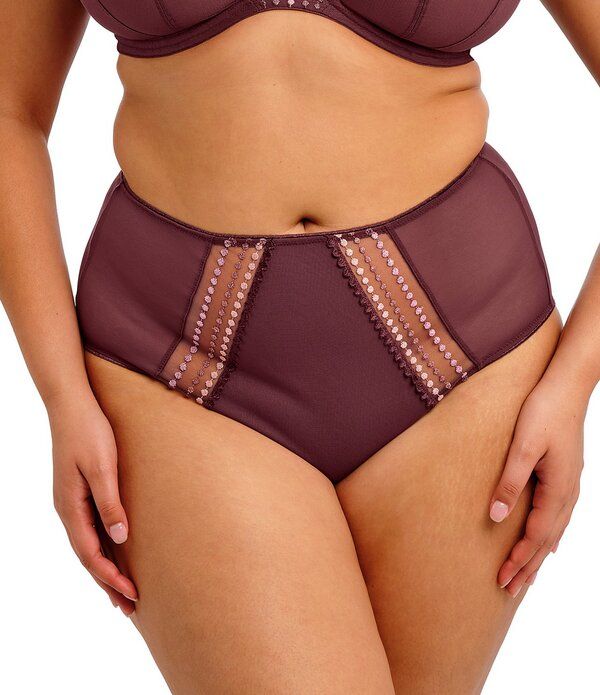 エロミ レディース アンダーウェア パンツ Elomi Matilda Full Brief Panty Sugar Plum プラム