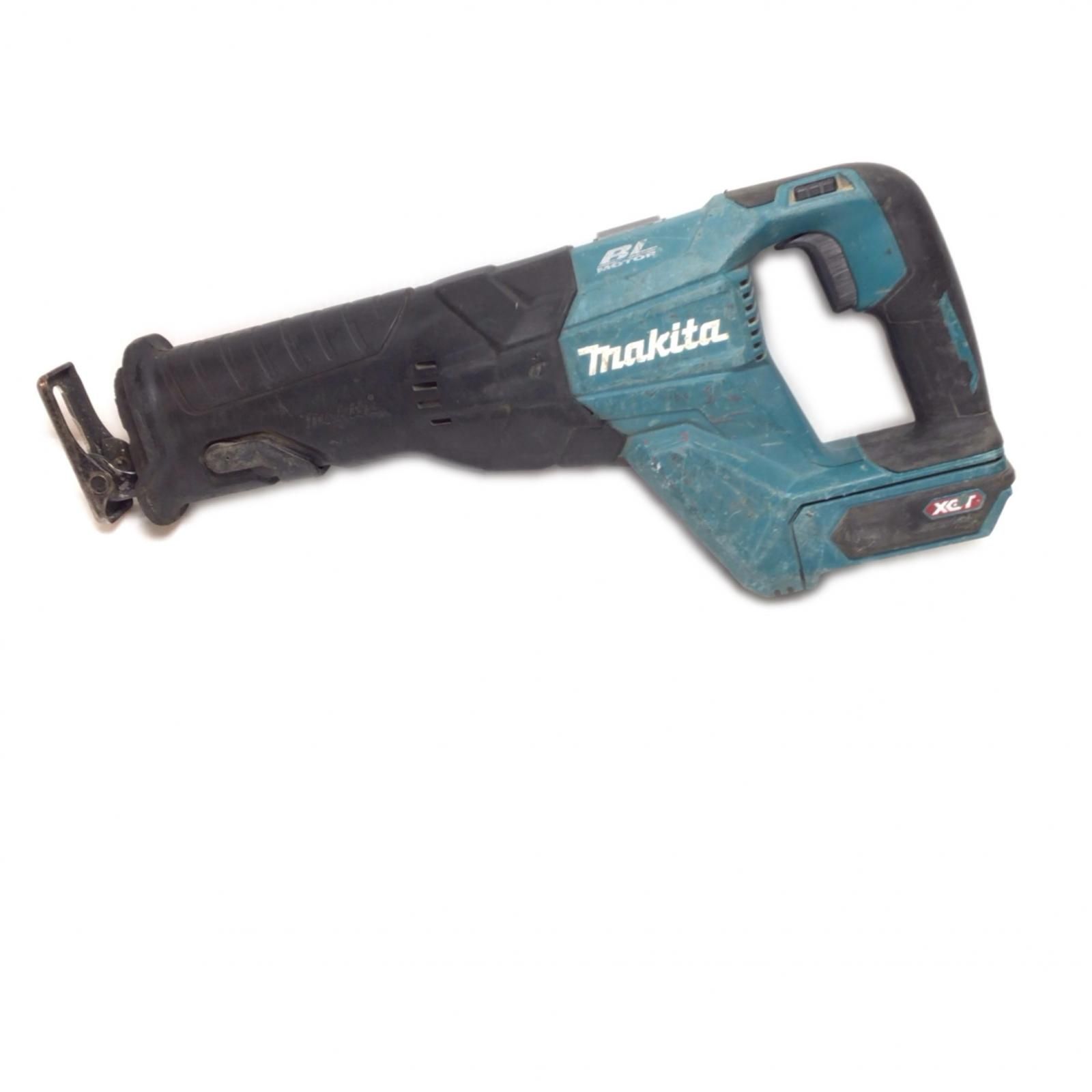 MAKITA マキタ レシプロソー 程度C 本体のみ コードレス式 40v JR001G キズ・ハガレ有 ブレードクランプ消耗しているため JR001G グリーン