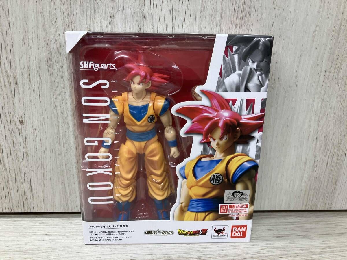 S.H.Figuarts スーパーサイヤ人ゴッド孫悟空 魂ウェブ商店限定 