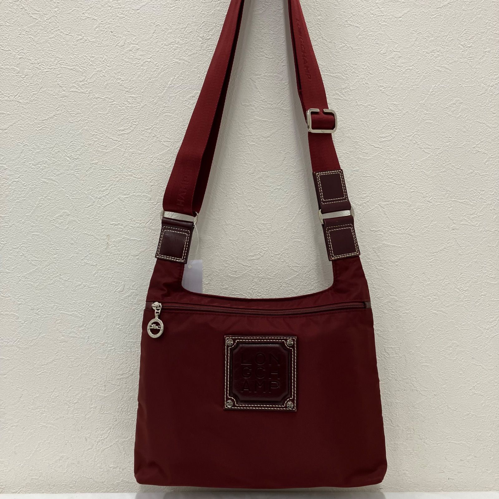 4063 LONGCHAMP ロンシャン ショルダーバッグ ボルドー ワインレッド