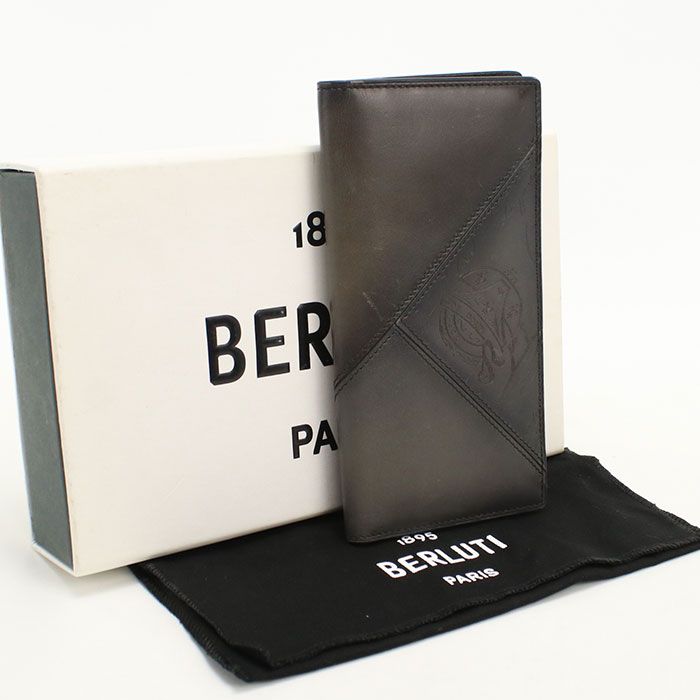 Berluti ベルルッティ フラップ ロングウォレット 長財布ニ折小銭入