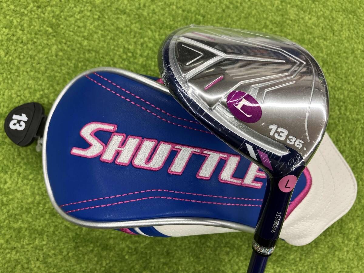 マルマン maruman レディースフェアウェイ SHUTTLE 2022 13番 36度 IMPACT FIT MITSUBISHI CHEMICAL フレックスL ヘッドカバー付き