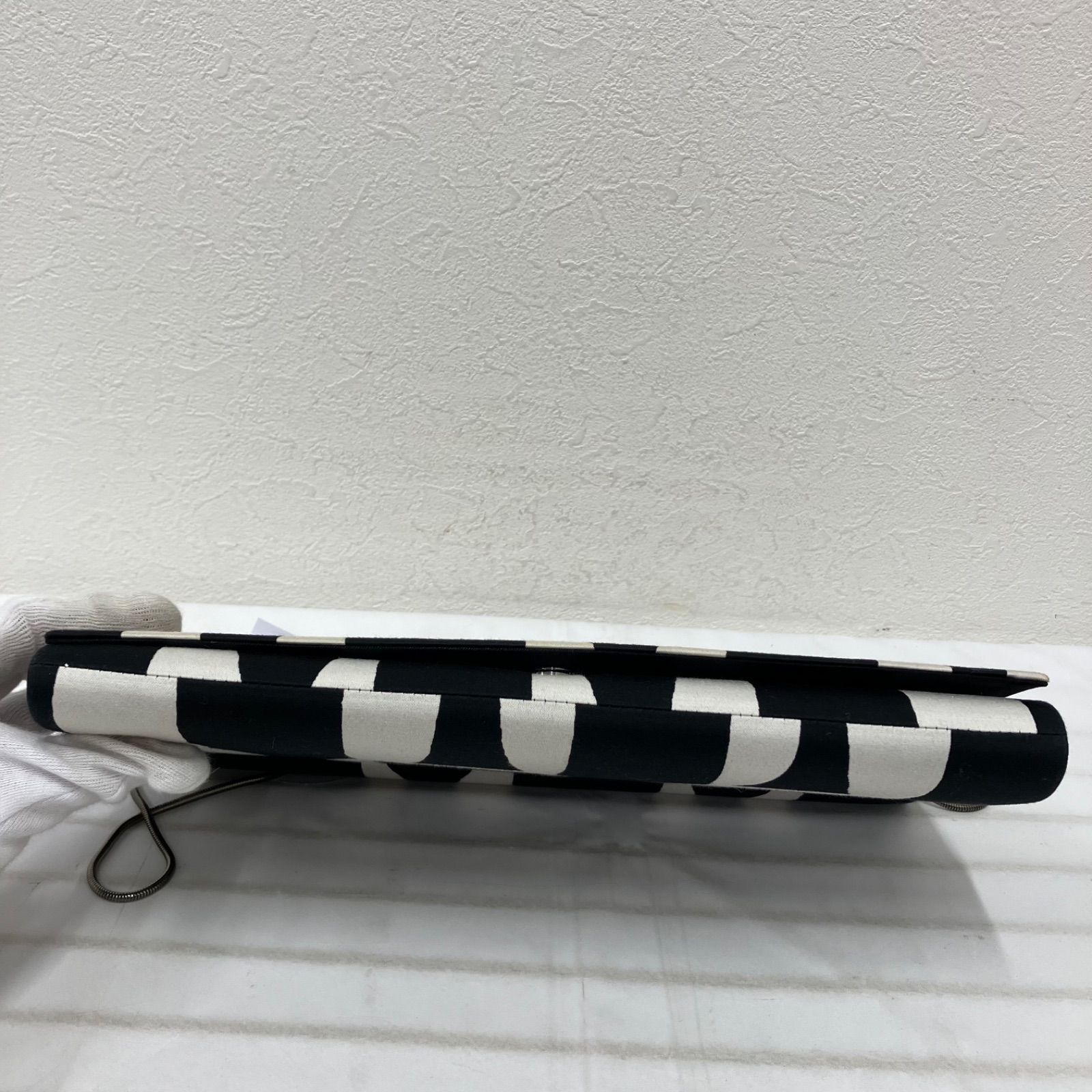 3957 marimekko マリメッコ クラッチバッグ パーティーバッグ ブラック 