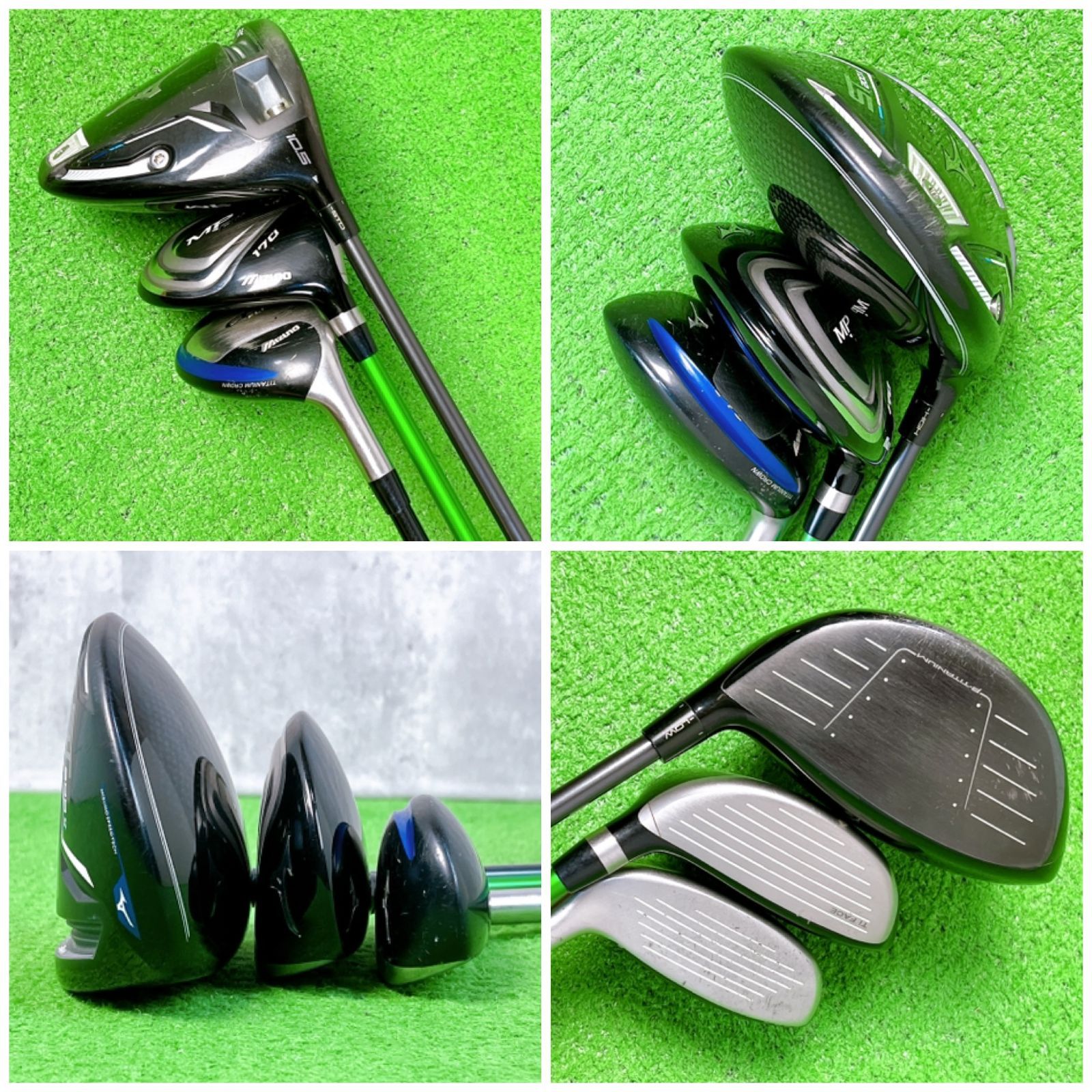 XXIO ,ミズノ ゴルフクラブセット　美品 ミズノ ST200X intage ゴルフクラブ メンズセット 右打ち 13本 MIZUNO