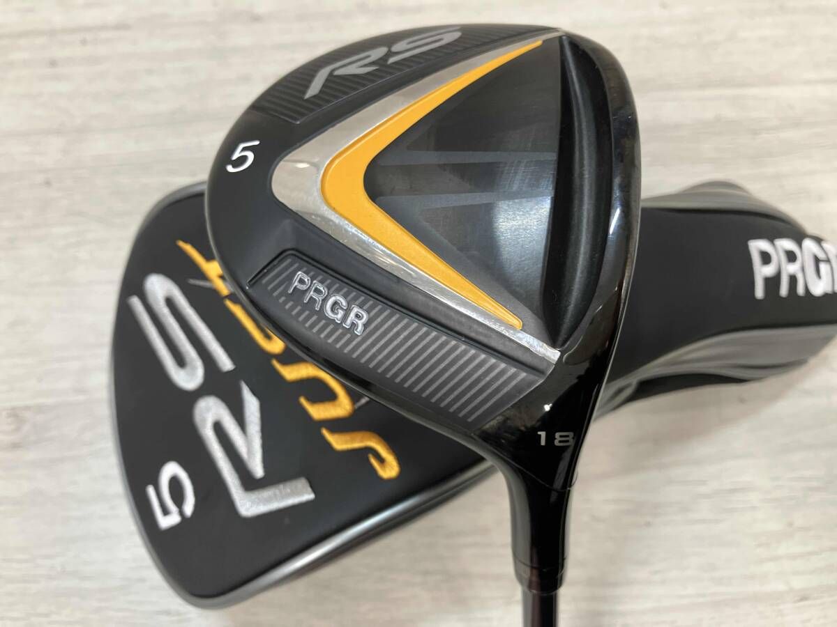 や*な様 PRGR RS JUST 5W 18° DIAMANA S ヘッドカバ ヘッドカバー付き】PRGR RS JUST 5W フェアウェイウッド 18° Diamana
