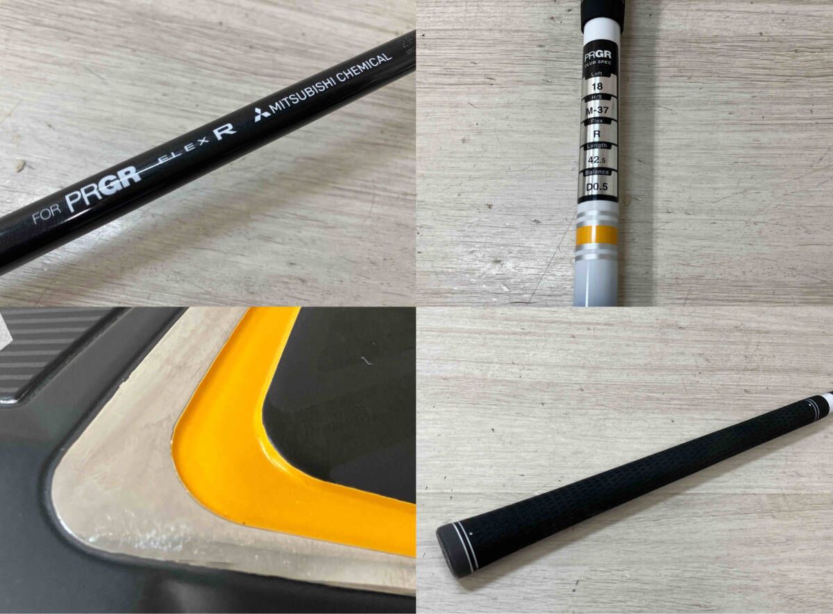 ヘッドカバー付き】PRGR RS JUST 5W フェアウェイウッド 18° Diamana