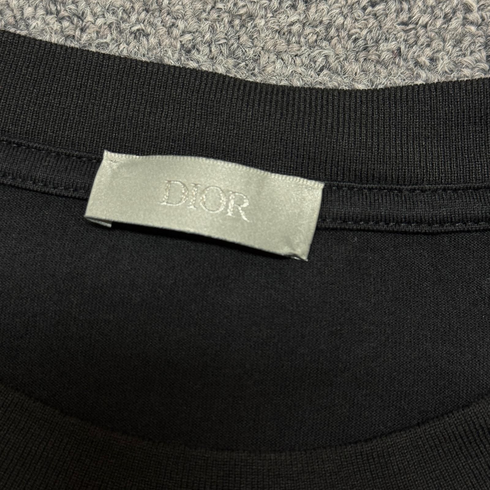 国内正規 DIOR HOMME Atelier刺繍 胸ポケットTシャツ カットソー 