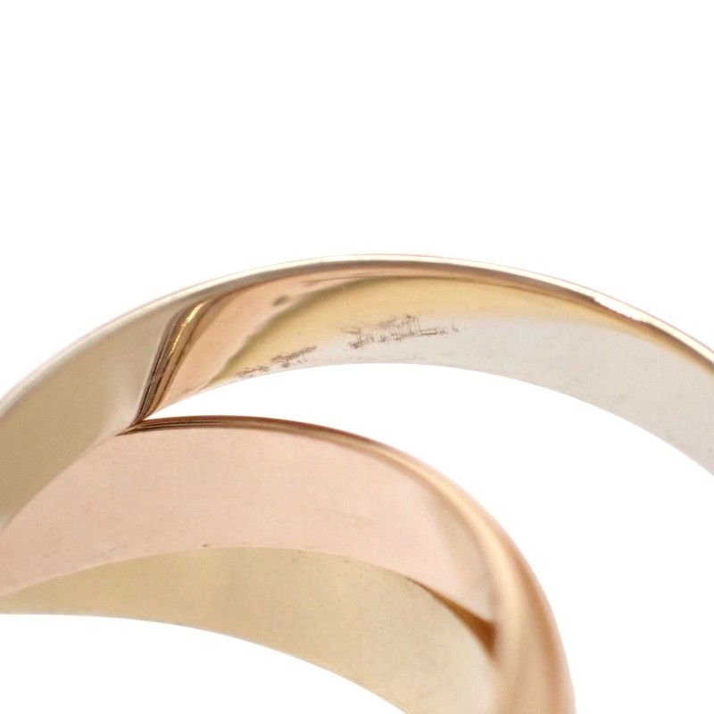 カルティエ CARTIER トリニティ リング 14号 #54 指輪 K18イエロー