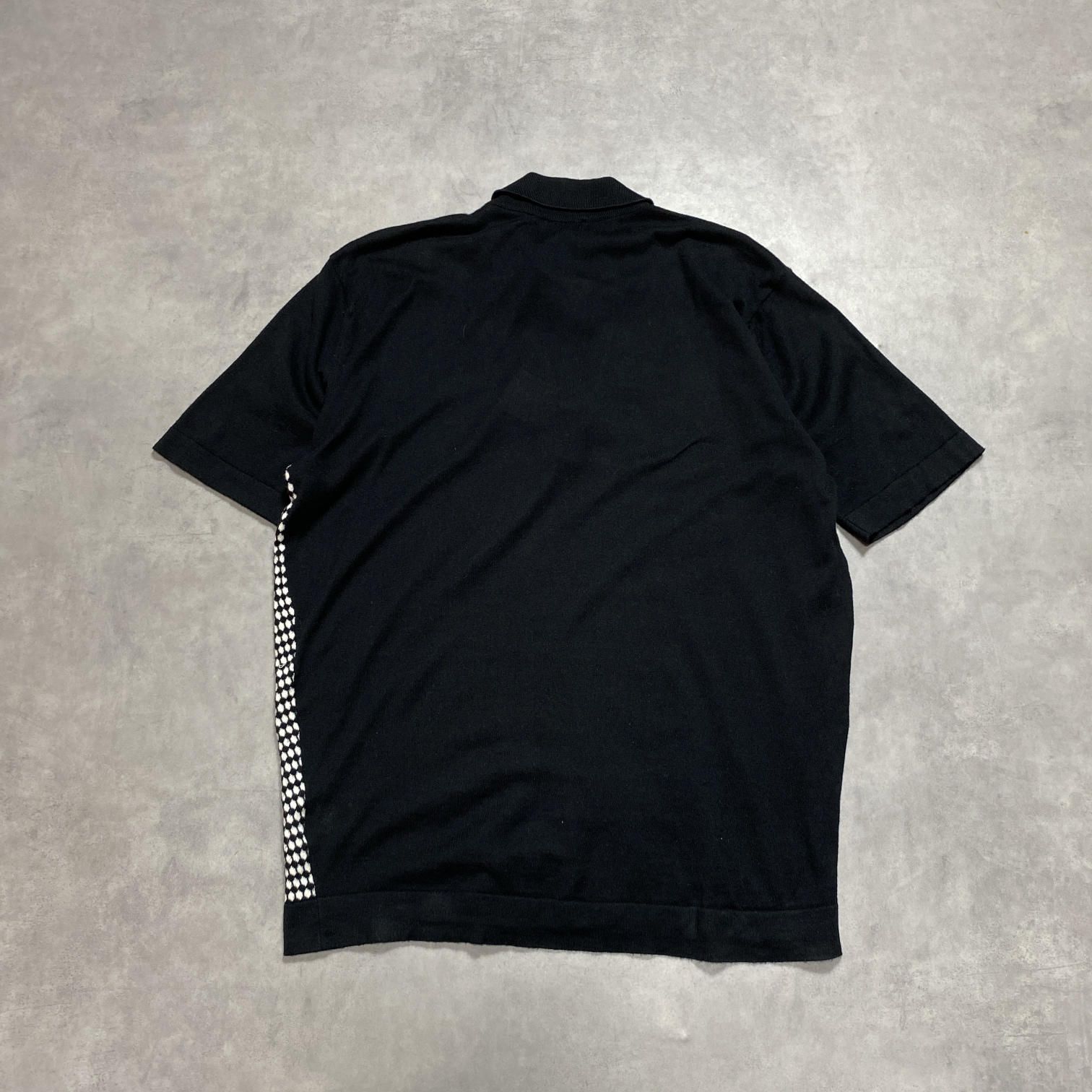 GQ5685◇JOHN SMEDLEY : 英国製 ハイゲージ コットンニットポロシャツ