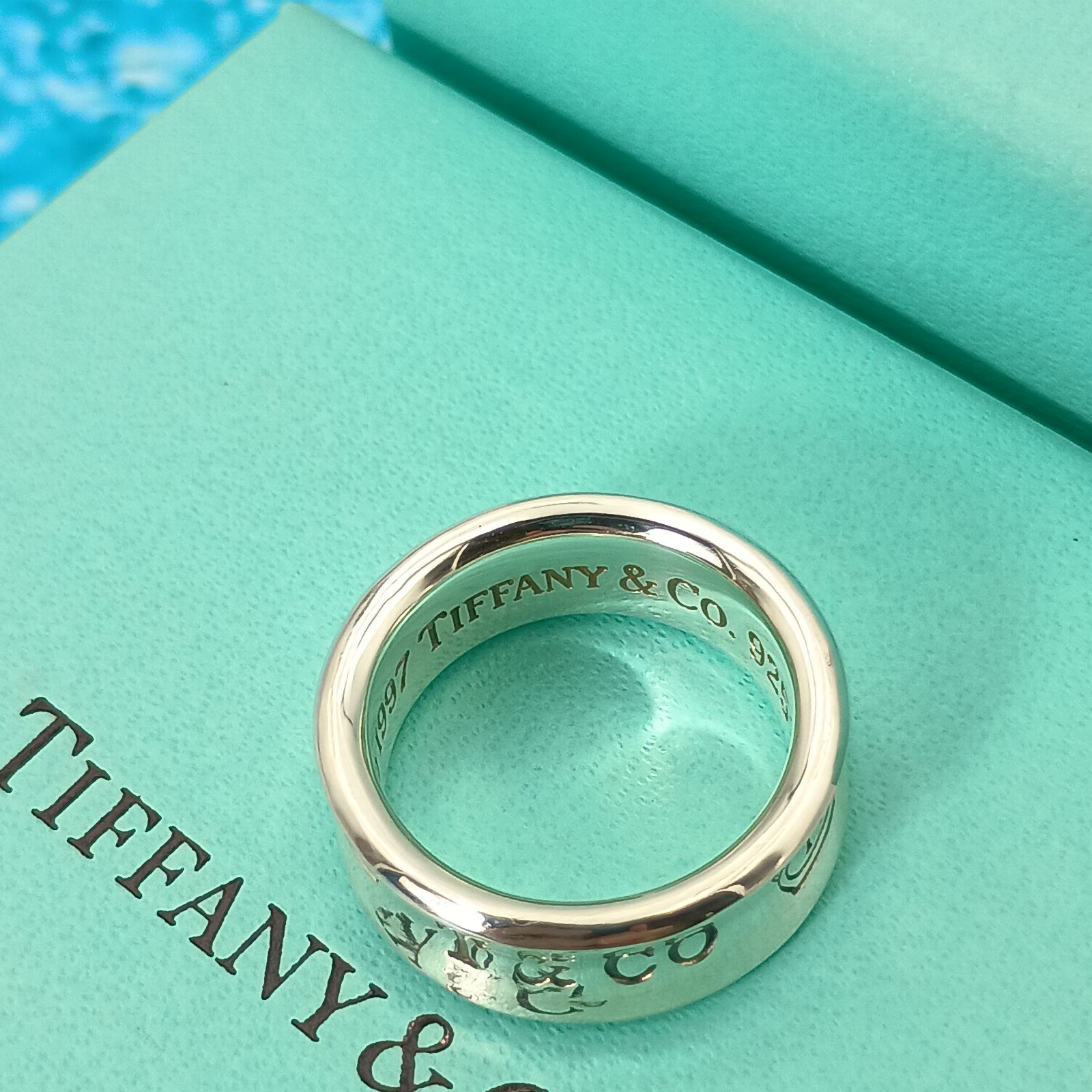 TIFFANY&Co. ティファニー 8号 ナローリング レディース シルバー925