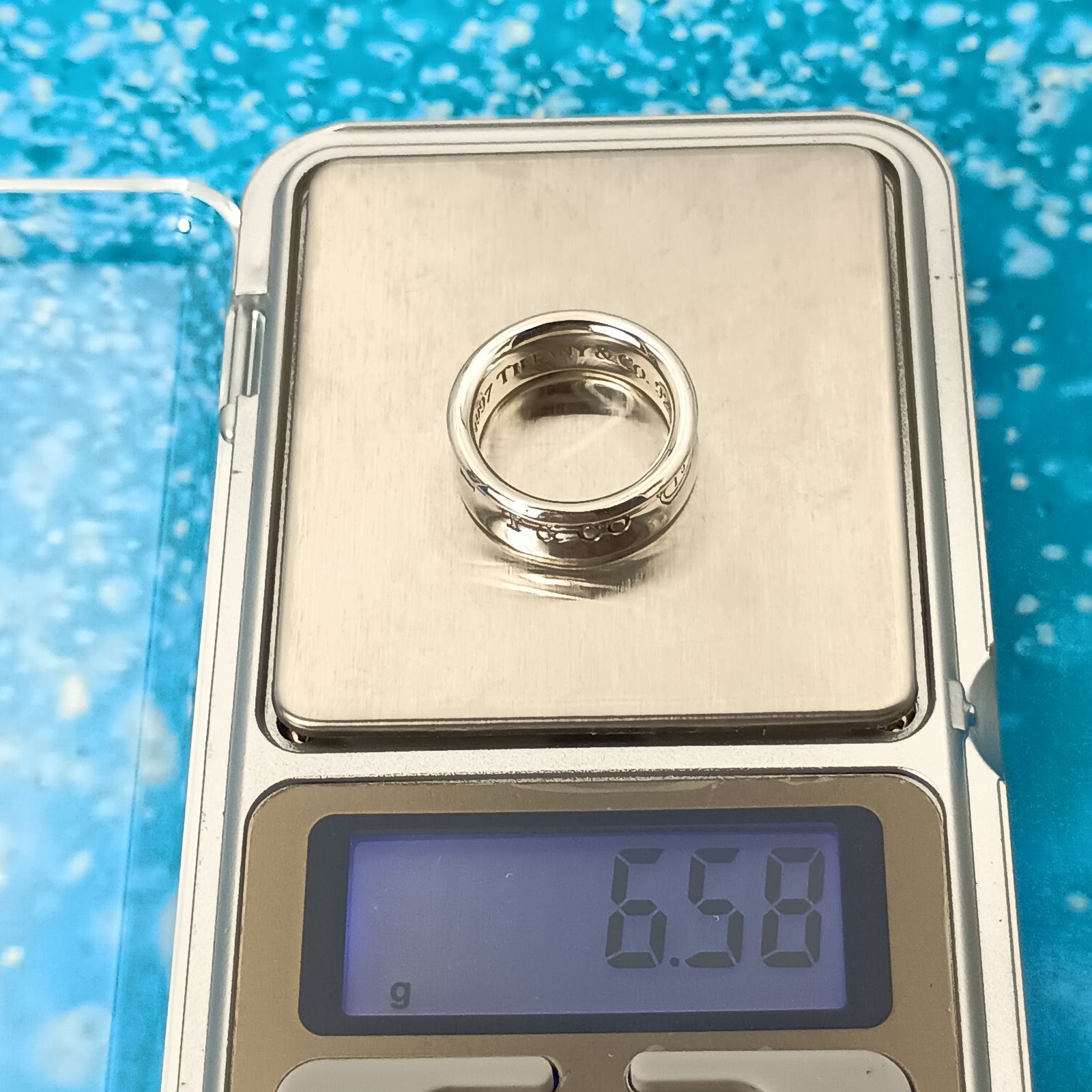 TIFFANY&Co. ティファニー 8号 ナローリング レディース シルバー925