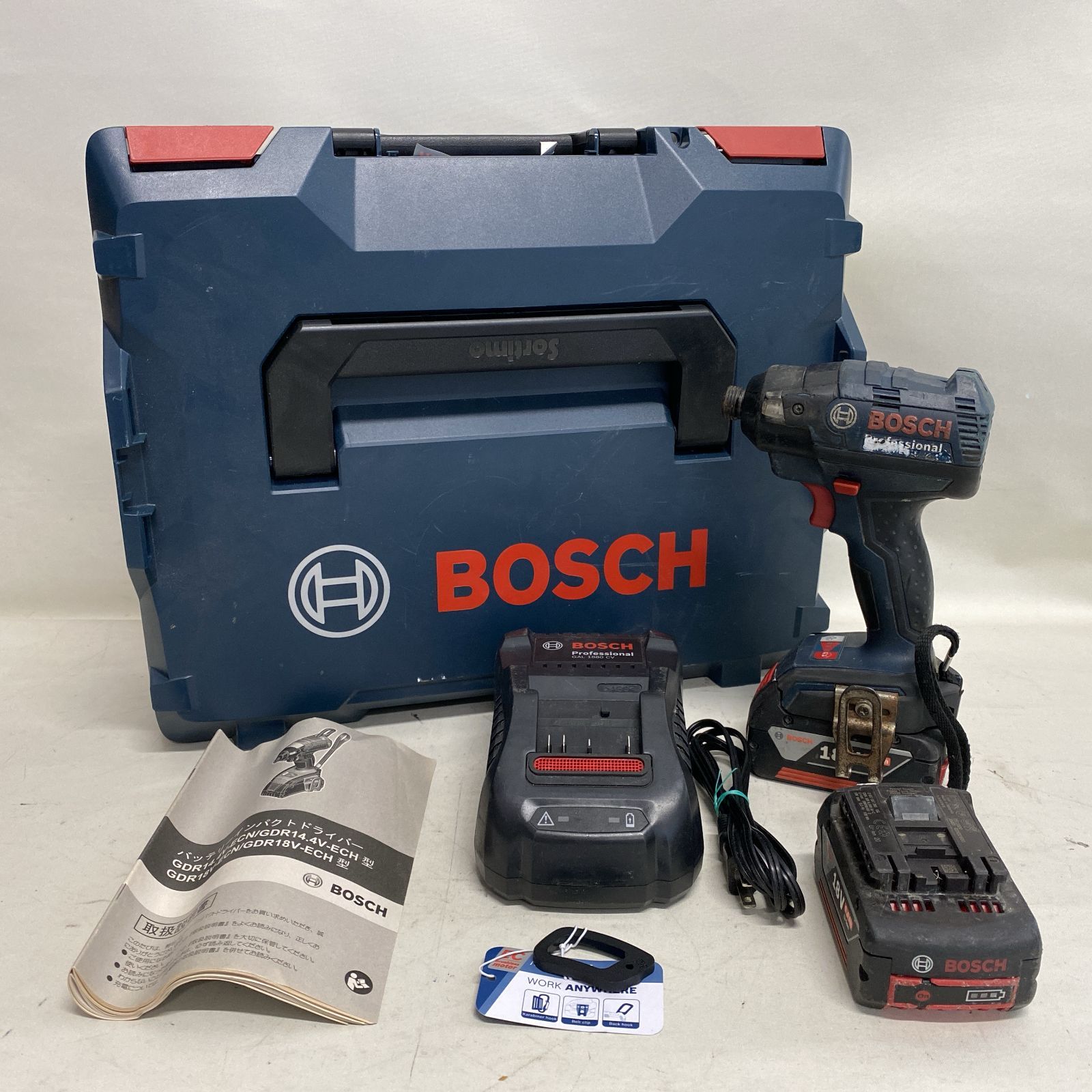 [浜館48-775] Bosch ボッシュ GDR18V-EC インパクトドライバー [中古品]