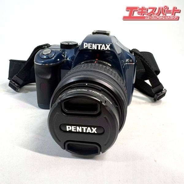 PENTAX K-X SR with lens 18-55mm F3.5-5.6 Shonandai