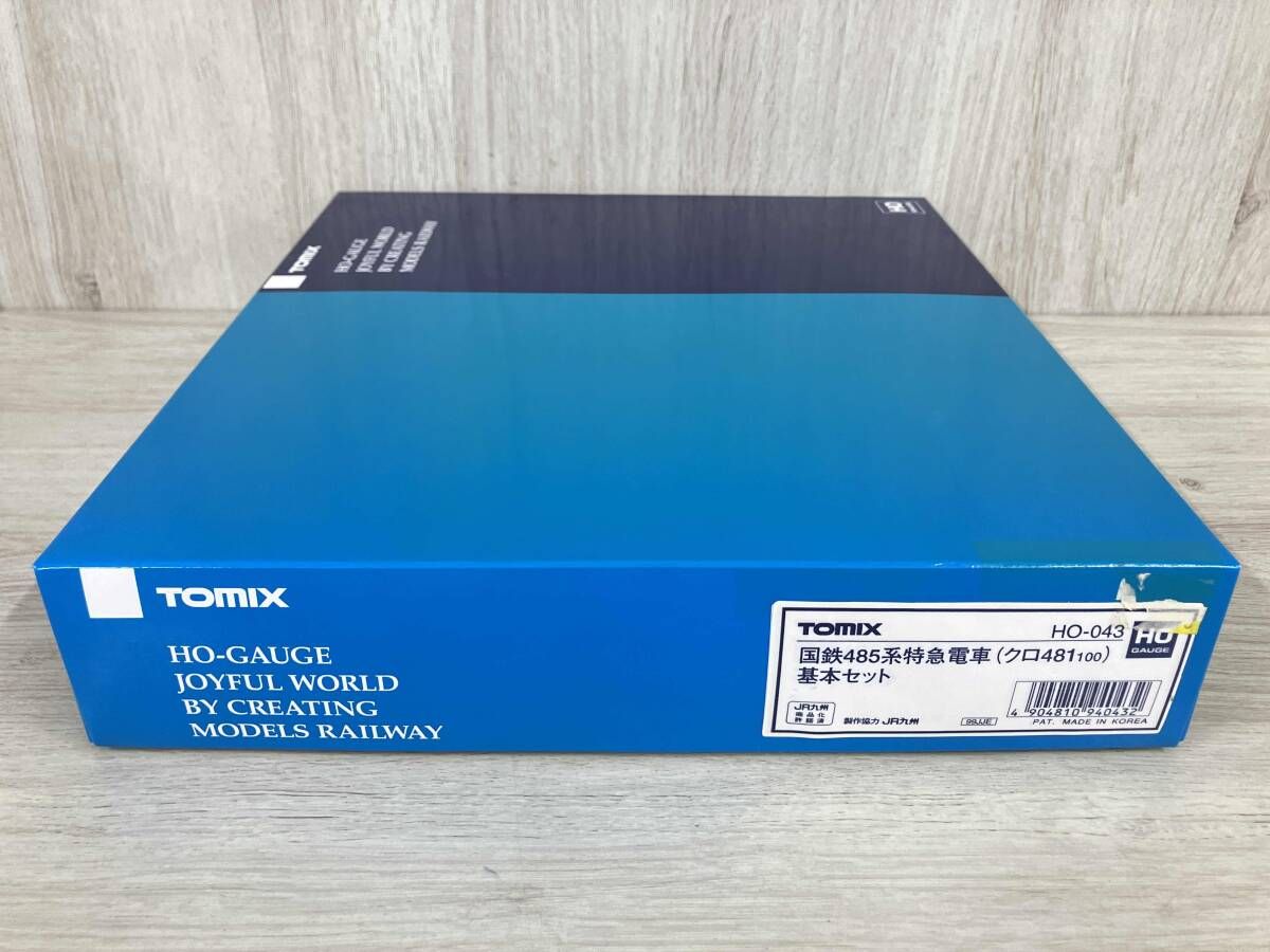 ＨＯゲージ TOMIX HO-043 485系特急電車 (クロ481形100番台) 4両基本セット トミックス