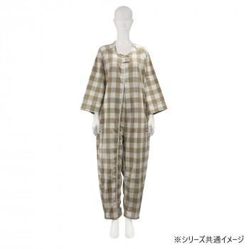 フドーねまきB 厚手 チェックベージュ S 106892