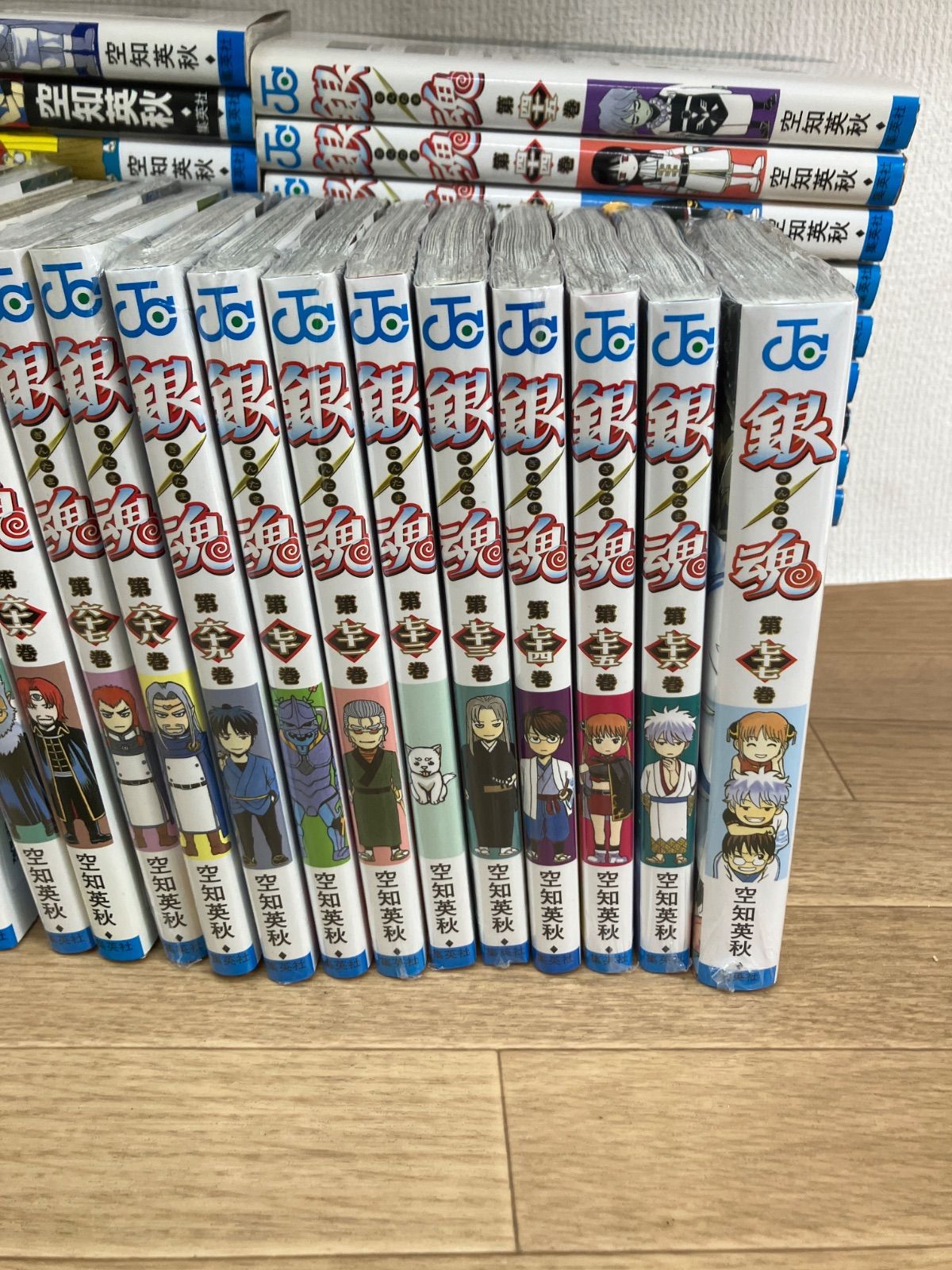 ☆①【未開封あり】銀魂 1～77巻 全巻コミックセット 空知英秋《HU03C
