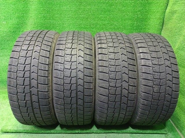 DUNLOP スタッドレス ダンロップ ウィンターマックスWM02 225/55R17 4本 1本5ミリ 3本6ミリ