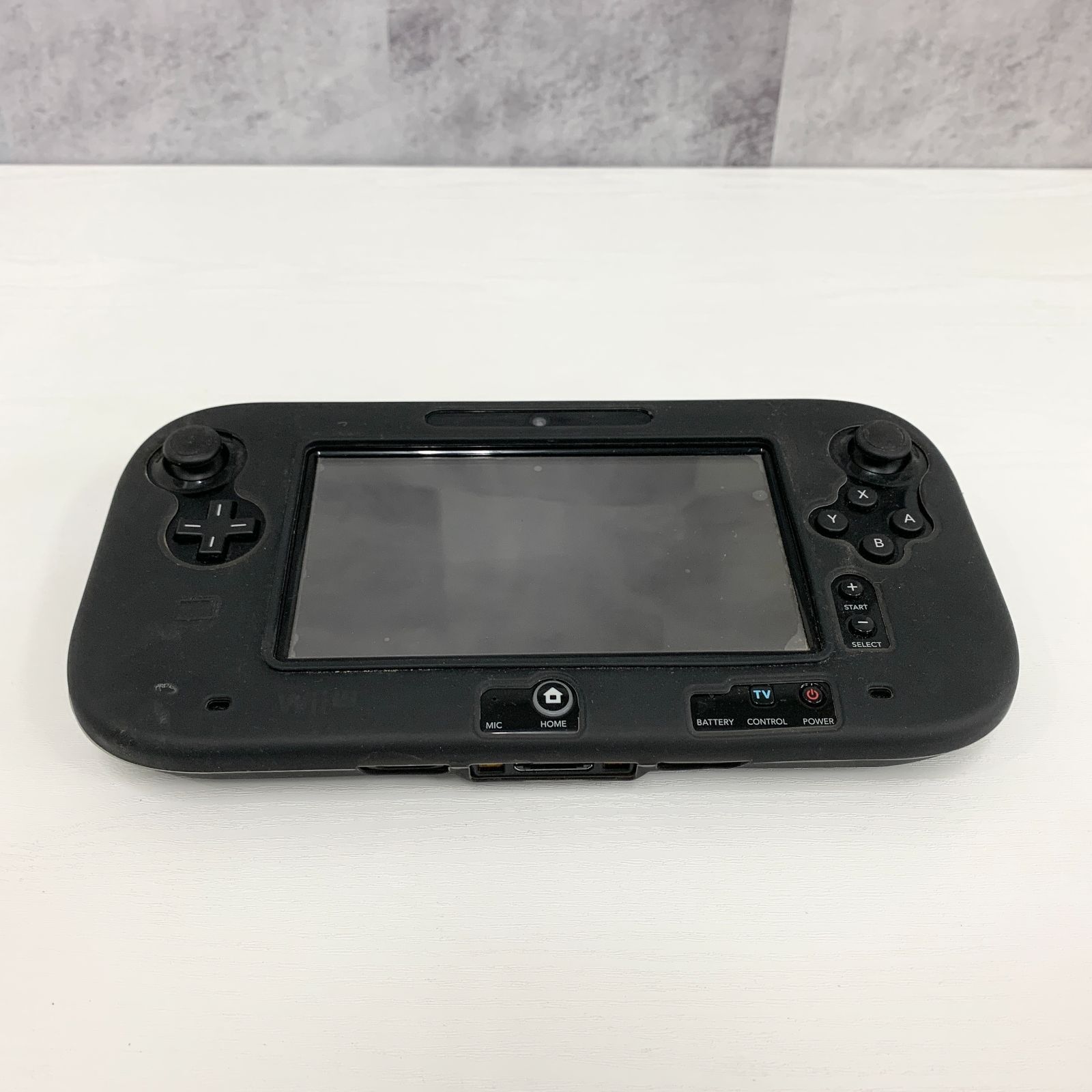 Nintendo wiiu ゲームパッド ブラック 黒 Wii U 任天堂 - メルカリ