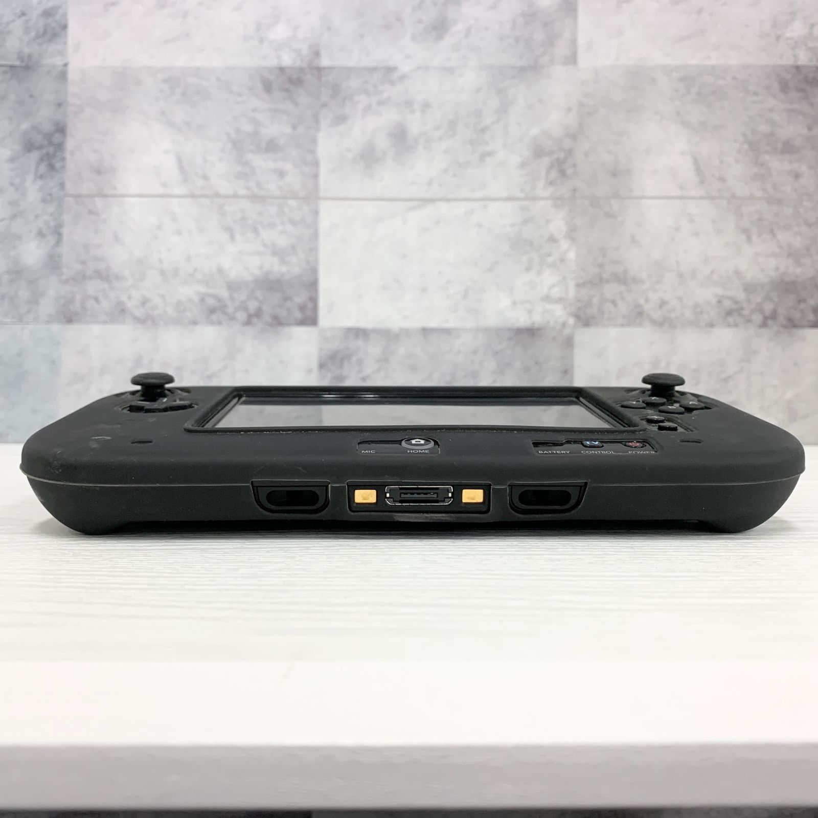 Nintendo wiiu ゲームパッド ブラック 黒 Wii U 任天堂 - メルカリ