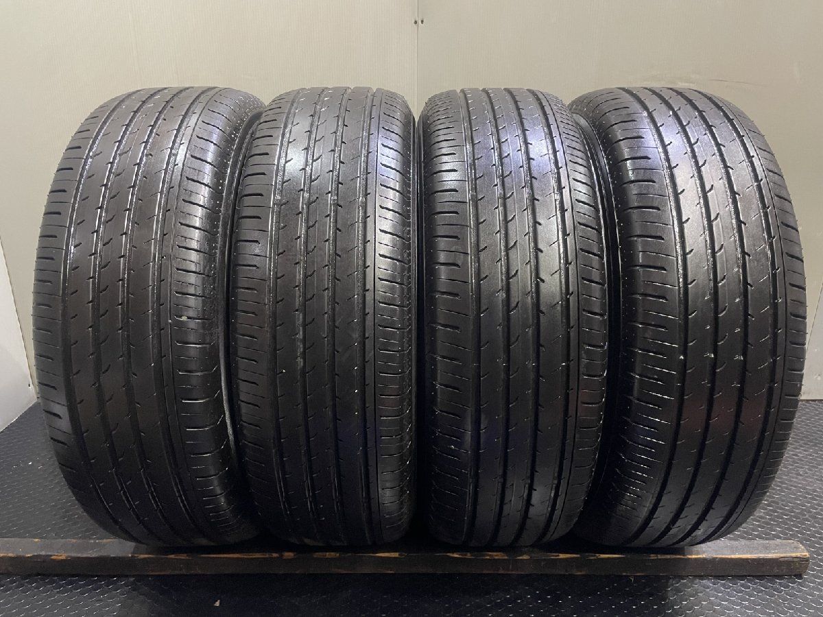 YOKOHAMA ADVAN V03 225/65R17 17インチ 夏タイヤ 4本 25年製 バリ溝 40アルファード/40ヴェルファイア ハリアー レクサスNX等　(VTJ305