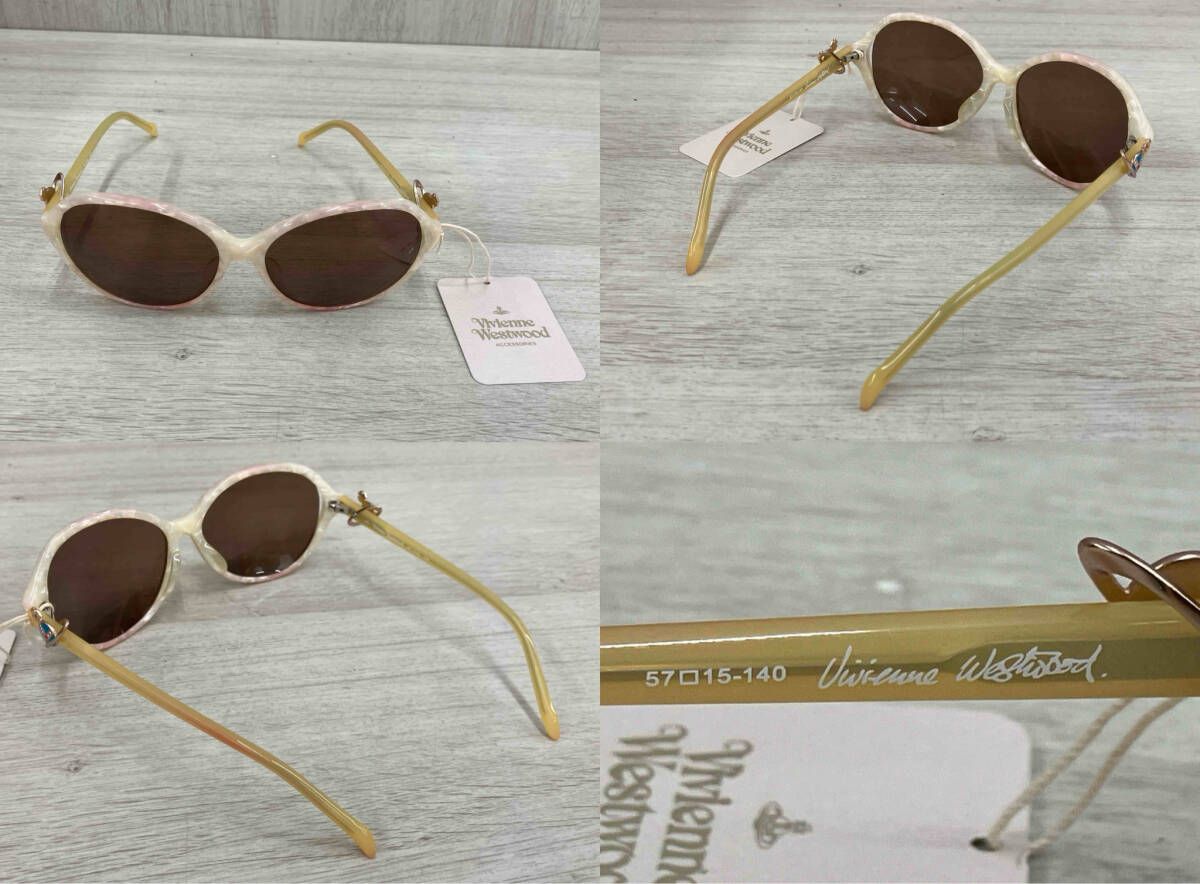 VIVIENNE WESTWOOD サングラス カラーオーブロゴ ピンクマーブル