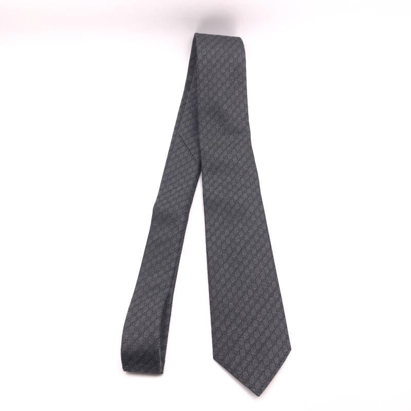【中古】GUCCI インターロッキングG ネクタイ ブラック　グッチ[17][240017767558] 中古】GUCCI インターロッキングG ネクタイ ブラック グッチ[17