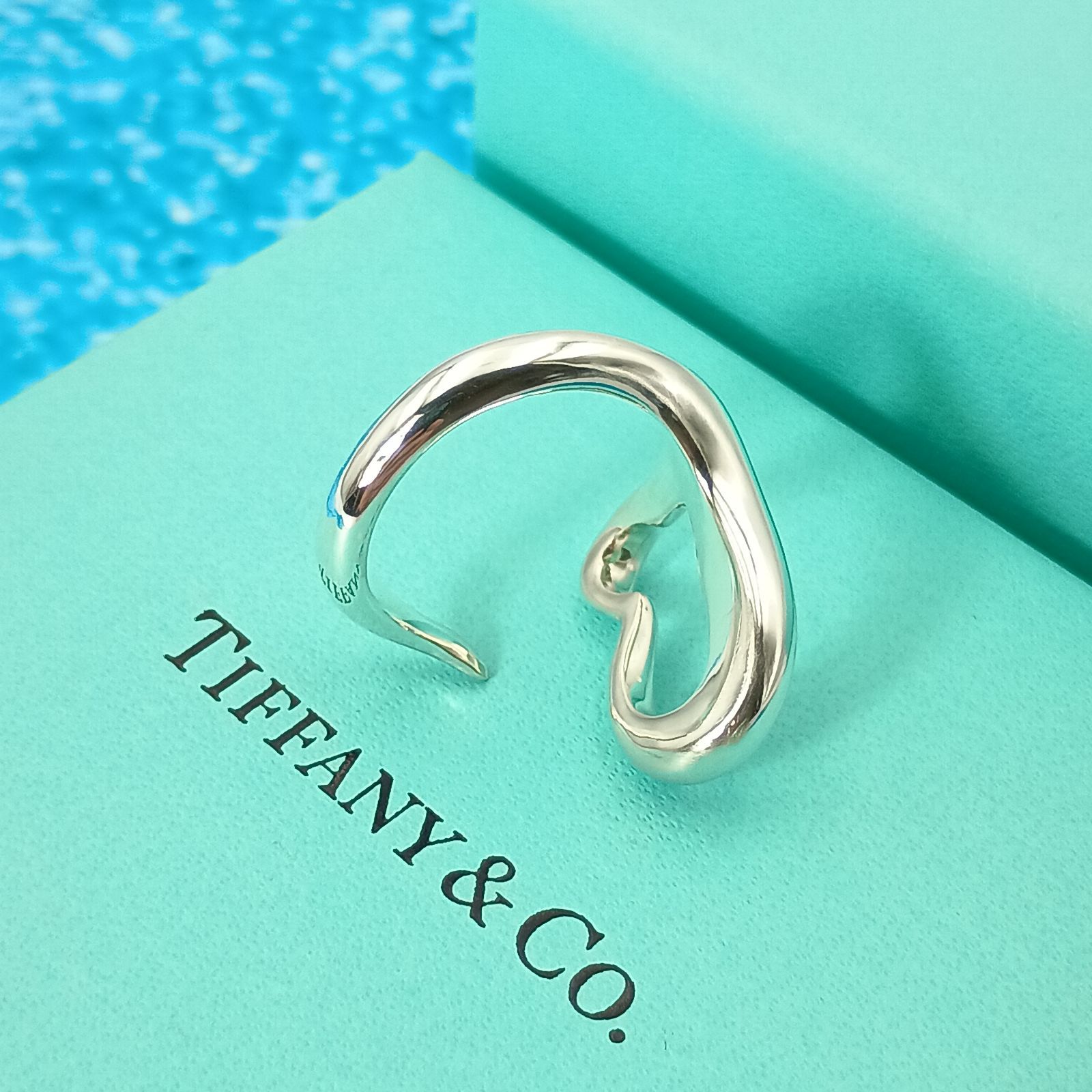 TIFFANY&Co. ティファニー 12号 オープンハート リング 指輪