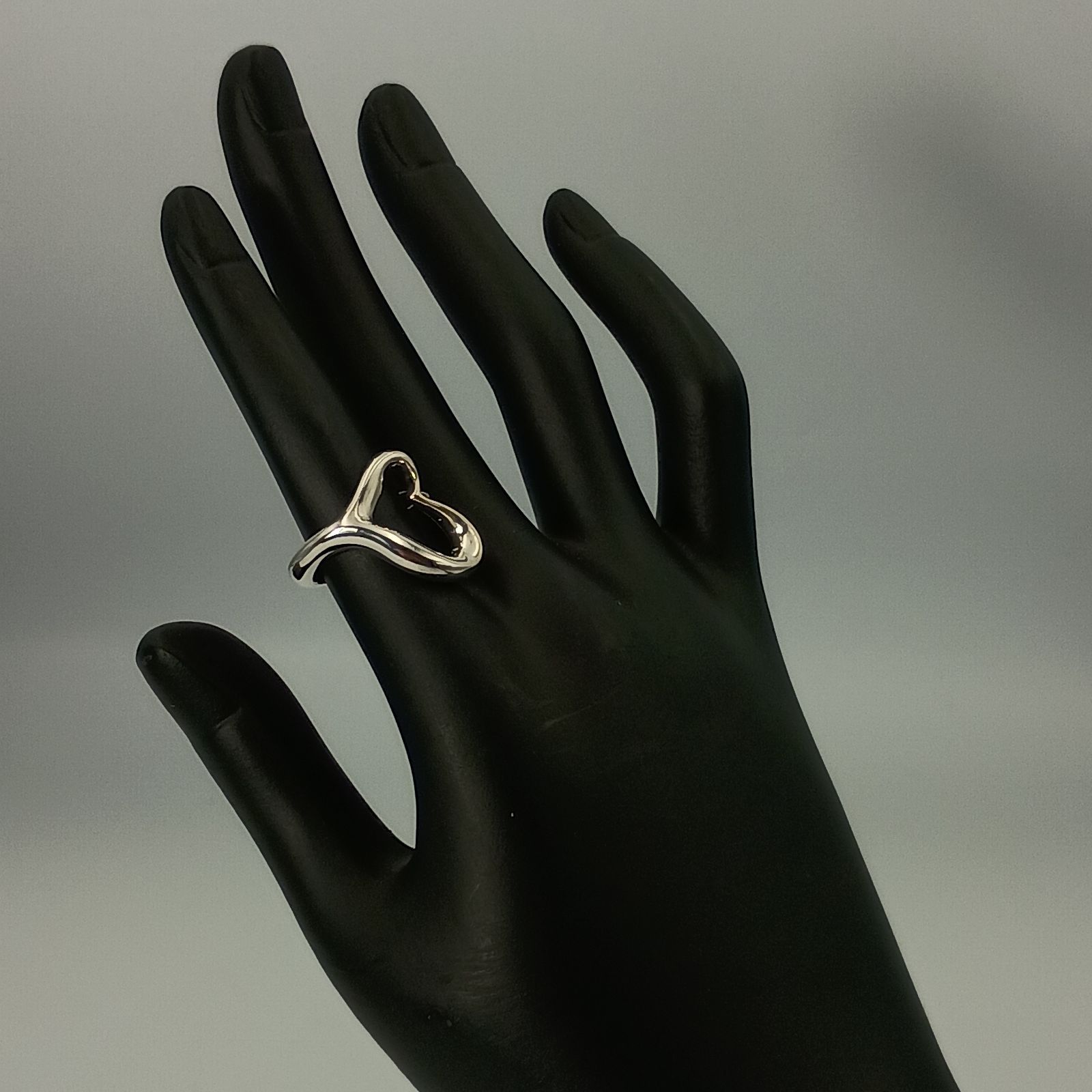 TIFFANY&Co. ティファニー 12号 オープンハート リング 指輪