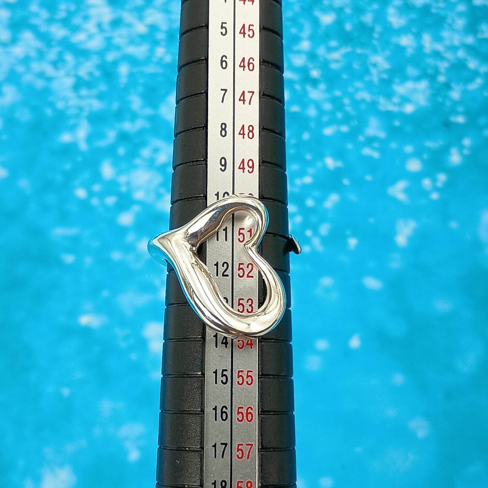 TIFFANY&Co. ティファニー 12号 オープンハート リング 指輪