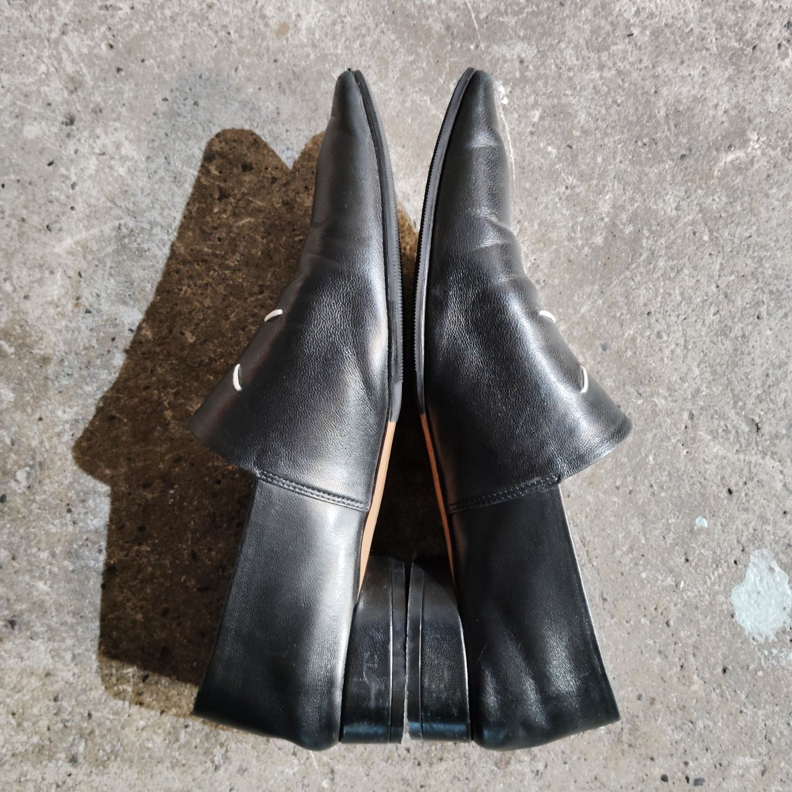 Maison Margiela POINTED TOE LEATHER SHOES 35.5 メゾンマルジェラ