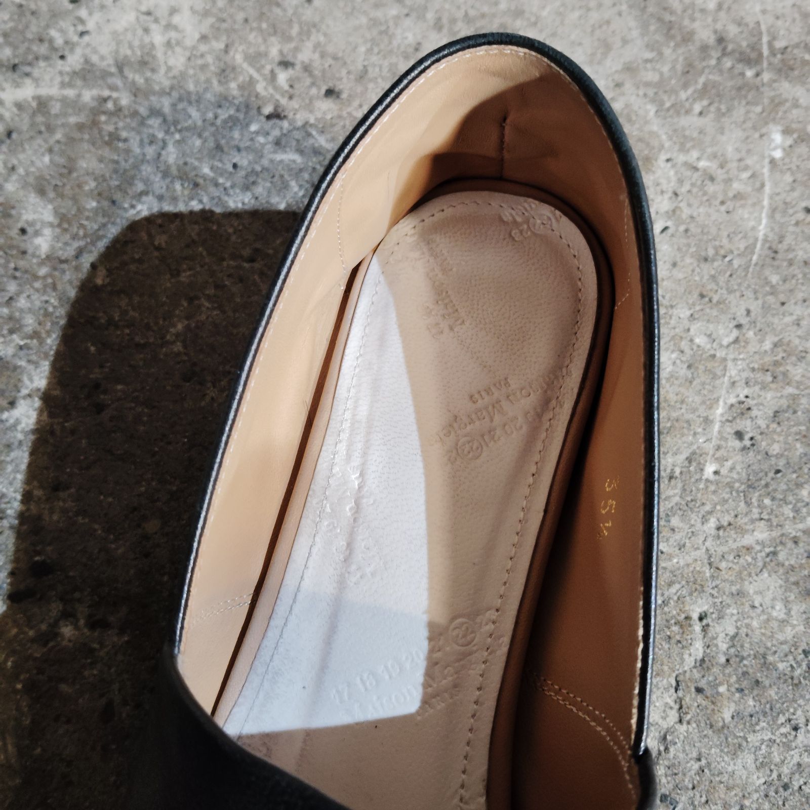 Maison Margiela POINTED TOE LEATHER SHOES 35.5 メゾンマルジェラ