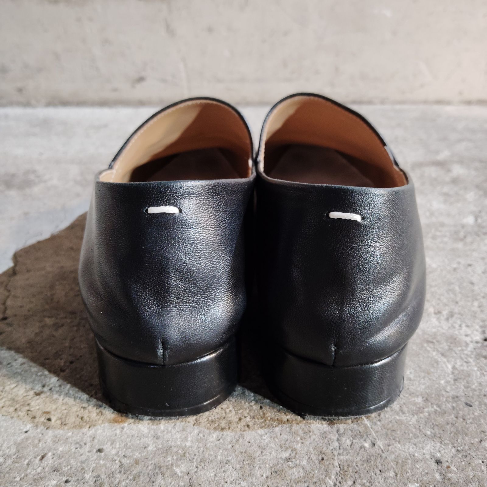 メゾンマルジェラ ポインテッドローファー　パンプスMaison Margiela Maison Margiela POINTED TOE LEATHER SHOES 35.5 メゾンマルジェラ