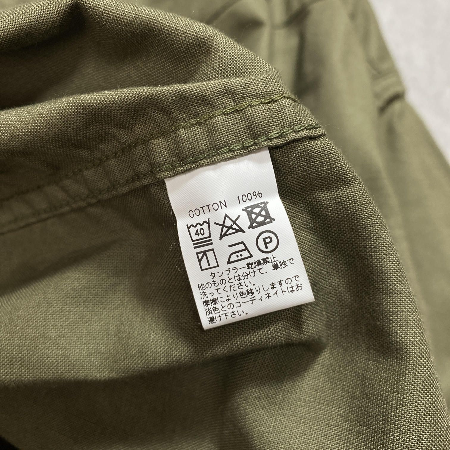 GQ5688◇BONCOURA : Sleeping Shirt◇36◇オリーブ系 定価￥27000